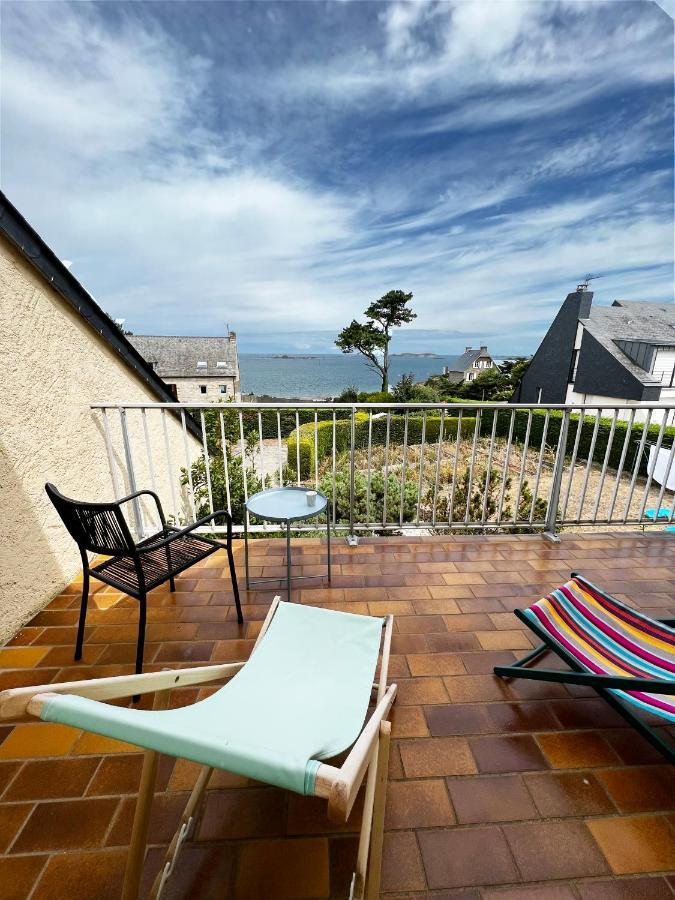 Villa Simone Vue Mer 2Min A Pied De La Plage Saint-Lunaire Exterior foto